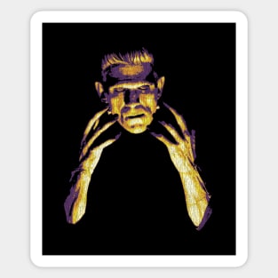 Frankenstein Halloween Classic Sticker